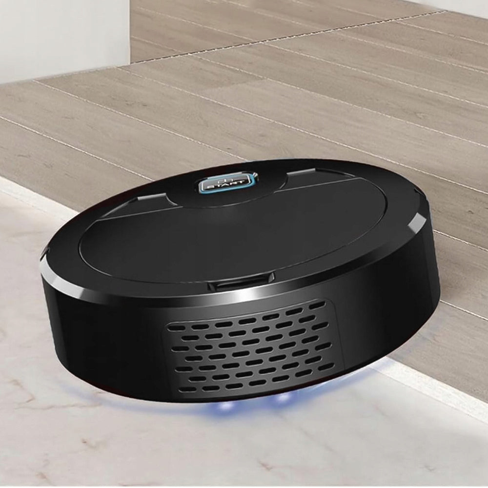 MINI CLEANING ROBOT WITH MOP SMART UV 15000PA 2000MAH BLACK USB Product weight with unit packaging 0.45 kg