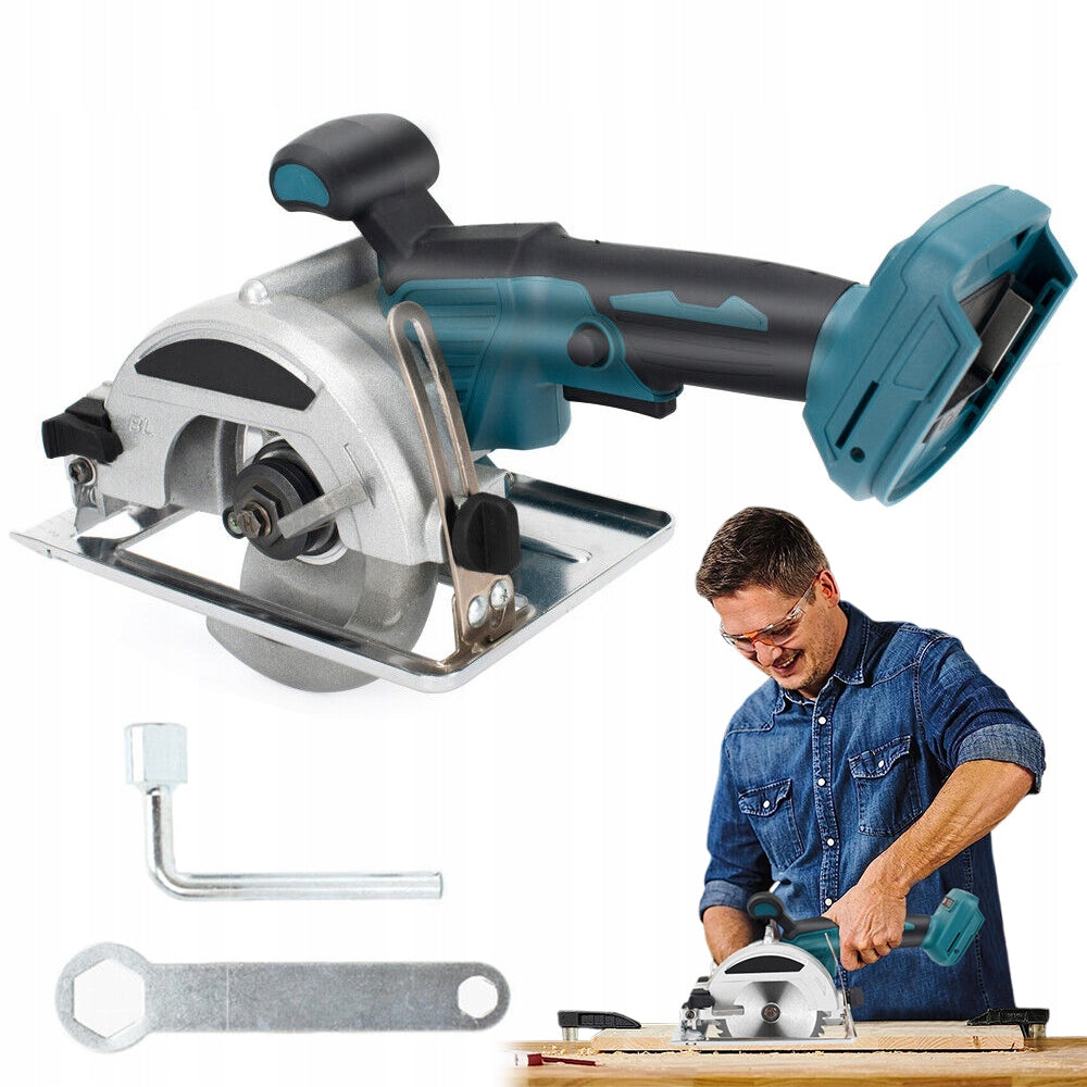 MINI CORDLESS CIRCULAR SAW 110MM 11000RPM FOR CUTTING WOOD AND STEEL Packaging status original