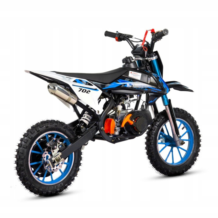 MINI CROSS COMBUSTION MOTOR 50cc FOR CHILDREN STARTER ELECTRIC PILOT Brand Pelikan