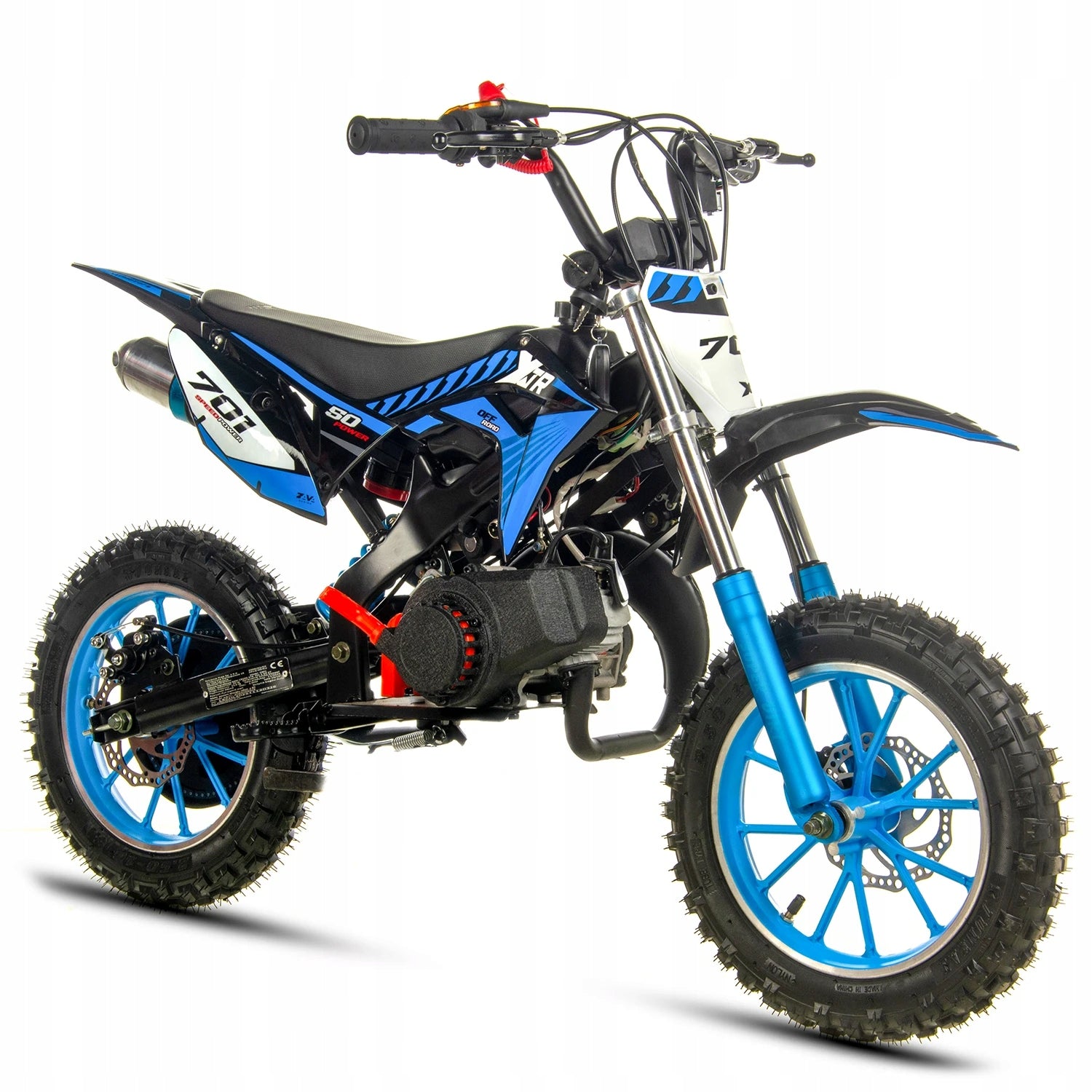 MINI CROSS MOTOR FOR CHILDREN XTR 701 E-START STARTER ELECTRIC REMOTE CONTROL