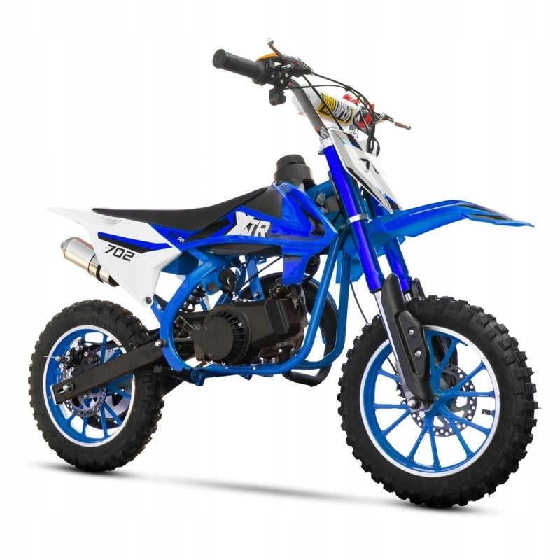 MINI CROSS MOTOR SPALINOWY 50cc DLA DZIECI XTR 702 PULL-START