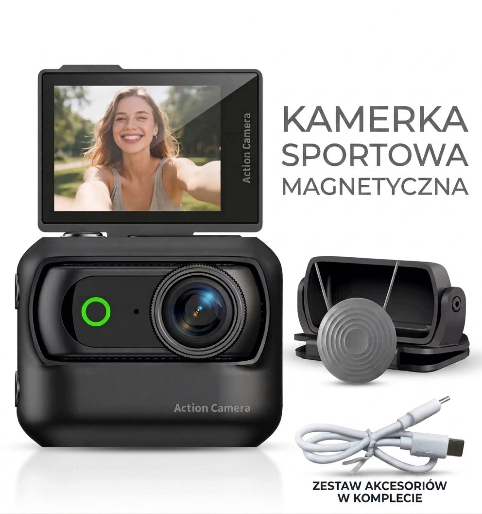 MINI Camera LK-018 1080P WiFi Screen 2" Magnetic DOCKING STATION Body Cam