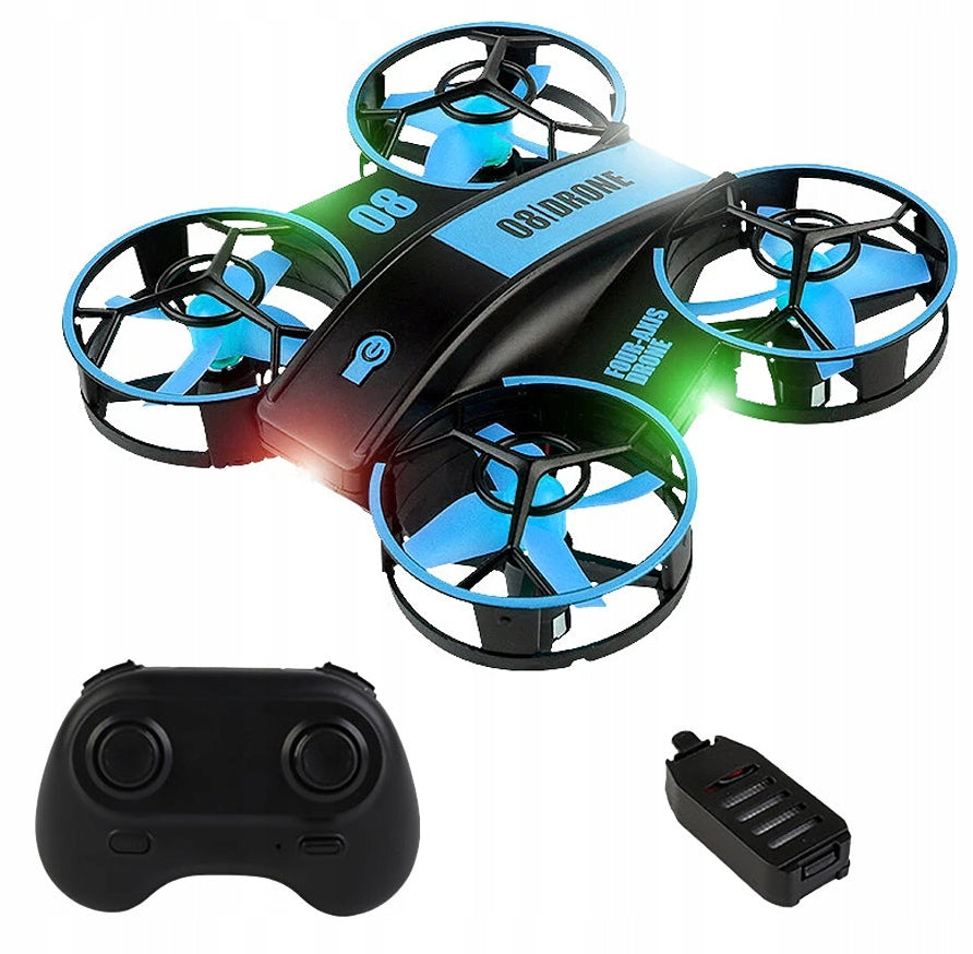 MINI DRONE CONTROLLED RC COVERS BAROMETER LED AUTOSTART LARGE BATTERY Manufacturer code RH821_2.4Ghz_MIX-MAR