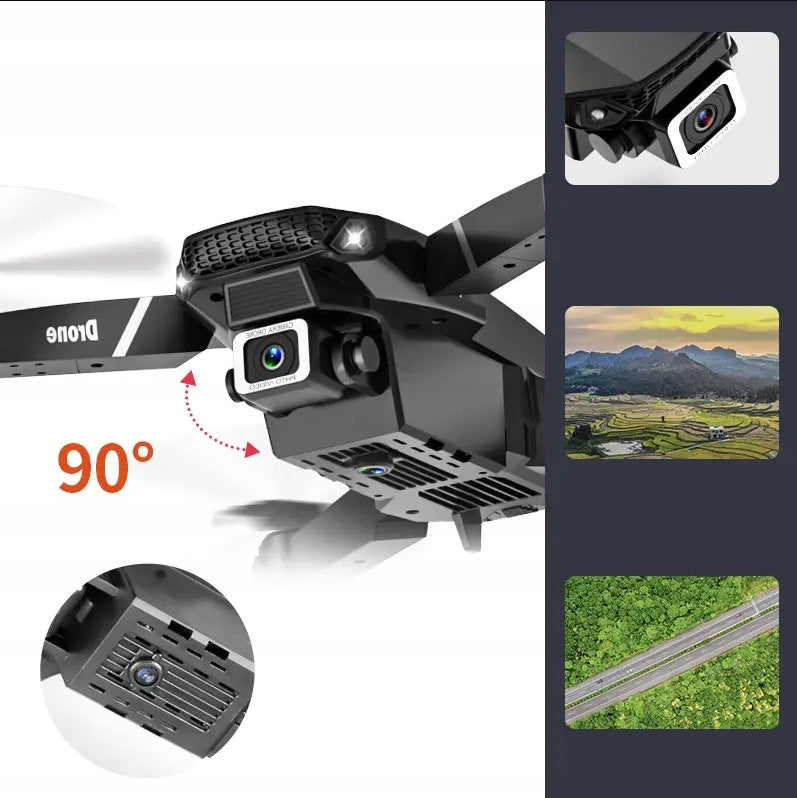 MINI DRONE E95 PRO TOY FOR CHILDREN WIFI CAMERAS HOVER 250M 3xBATTERY Manufacturer code E95 PRO