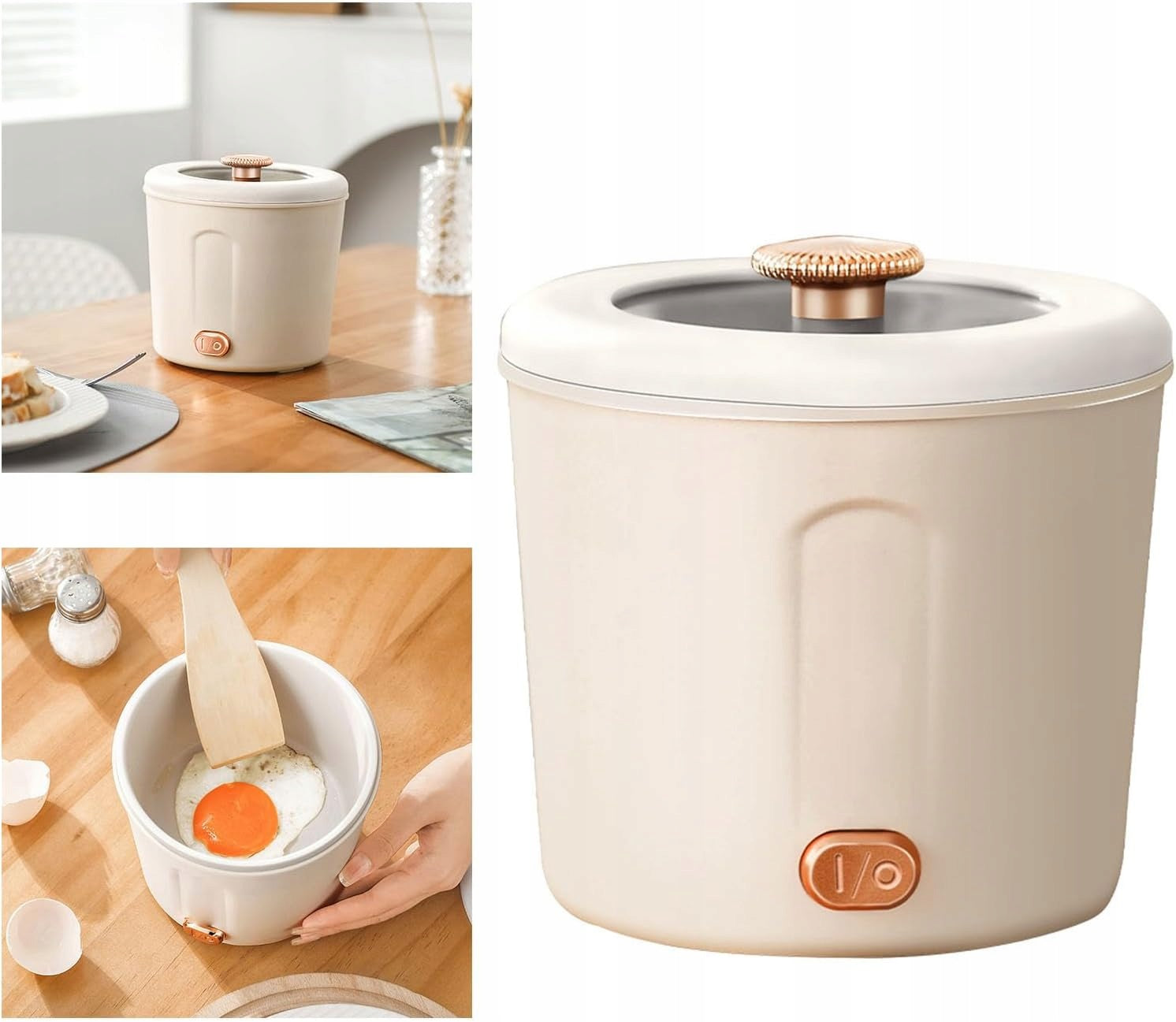 MINI ELECTRIC HOT POT 2IN1 MULTIFUNCTIONAL PORTABLE