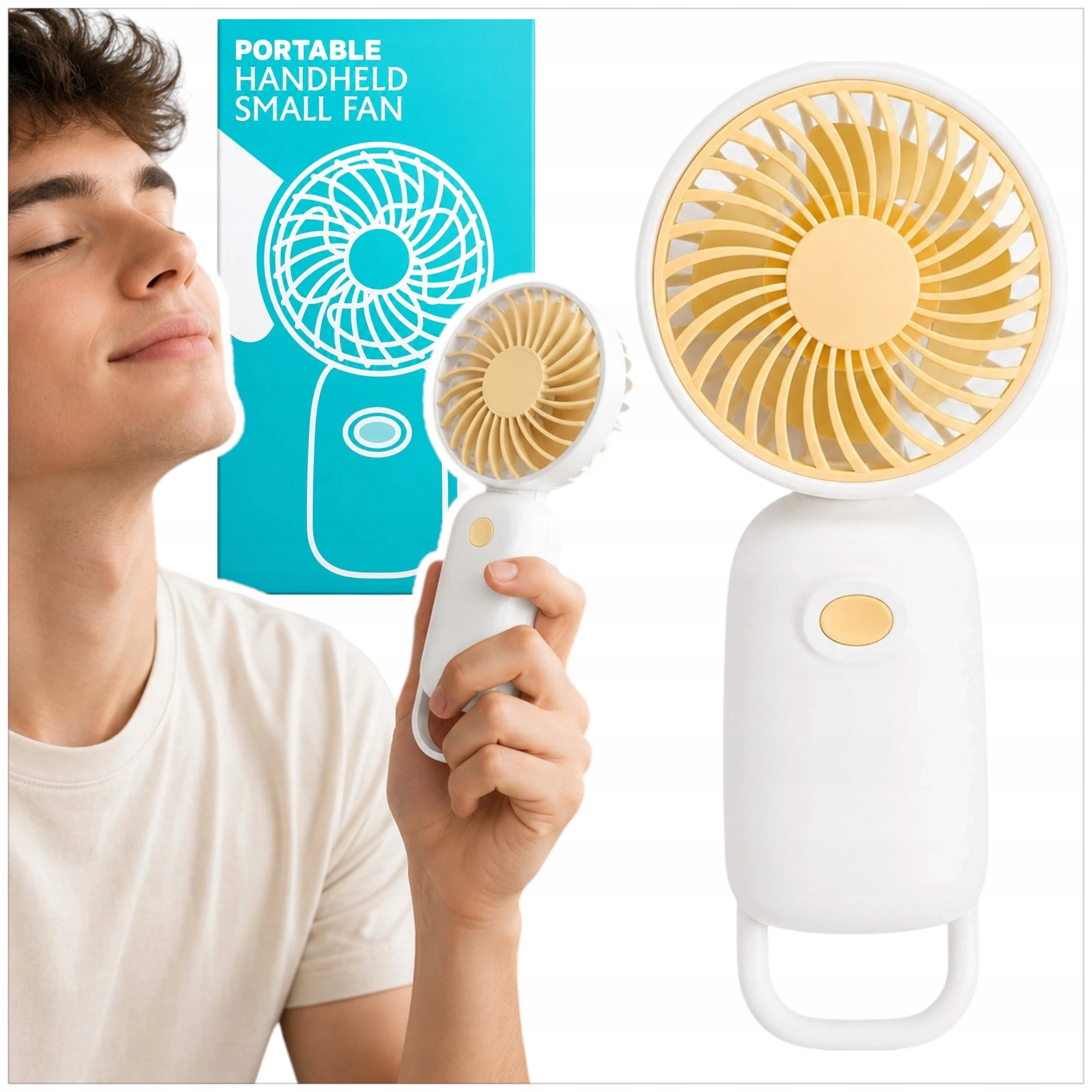 MINI FAN PORTABLE USB QUIET FAN COOLS FOR HOT FAN Brand WKS