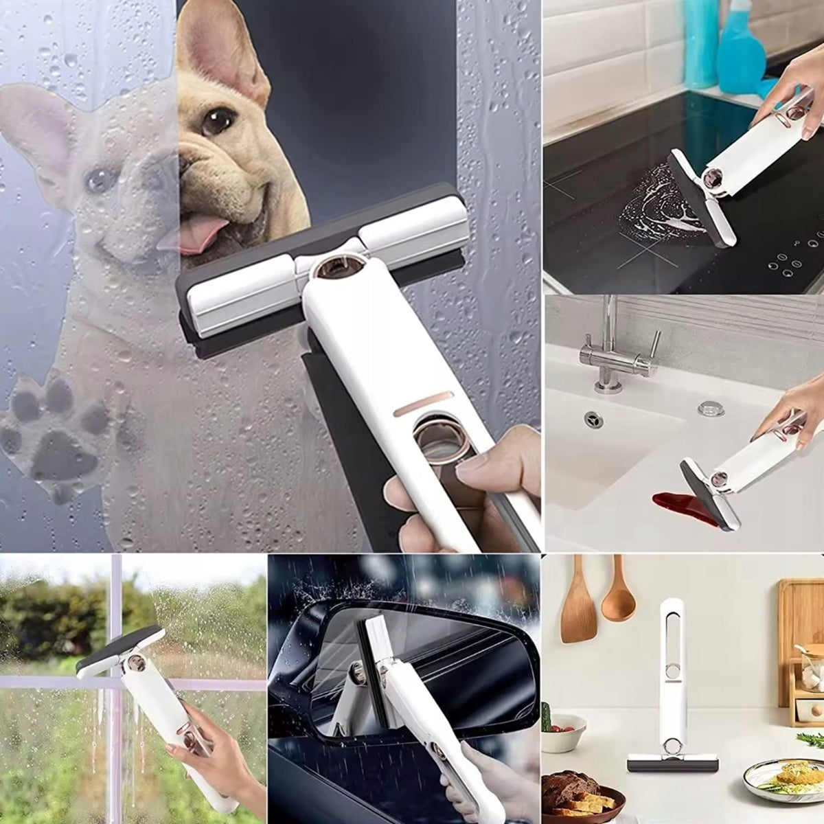 MINI FLAT MOP WITH SPONGE SQUEEZER FOR CLEANING WINDOW WINDOWS OF SHELVES Manufacturer code cruiste-77033968
