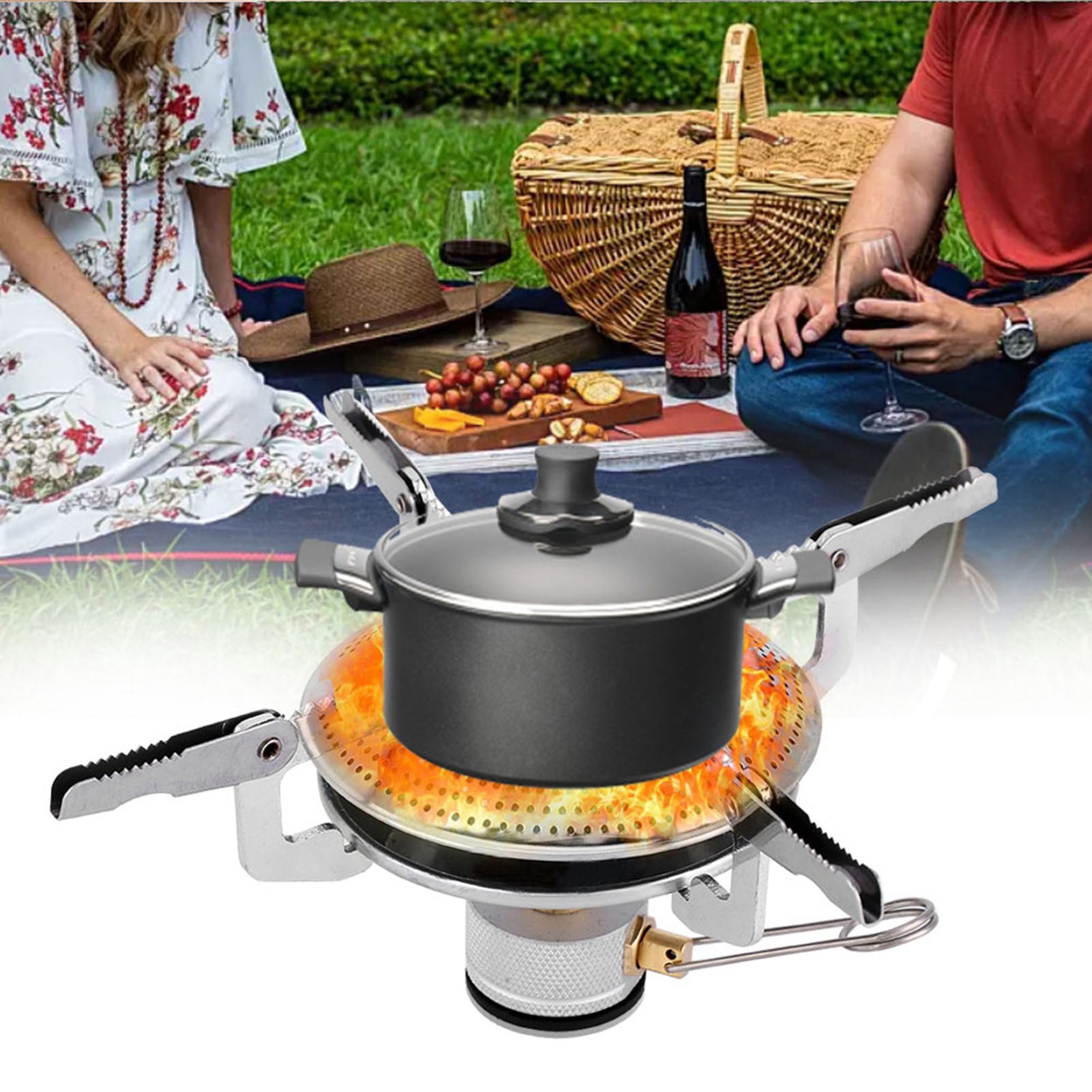MINI GAS TOURIST STOVE FOR FIELD CARTOUCHE PORTABLE CAMPING Manufacturer code XDMDE3933