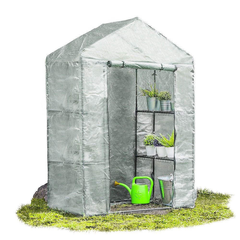 MINI GREENHOUSE GARDEN FOIL TUNNEL FOIL 1,4x2m 4 SHELVES Manufacturer code TUN5484