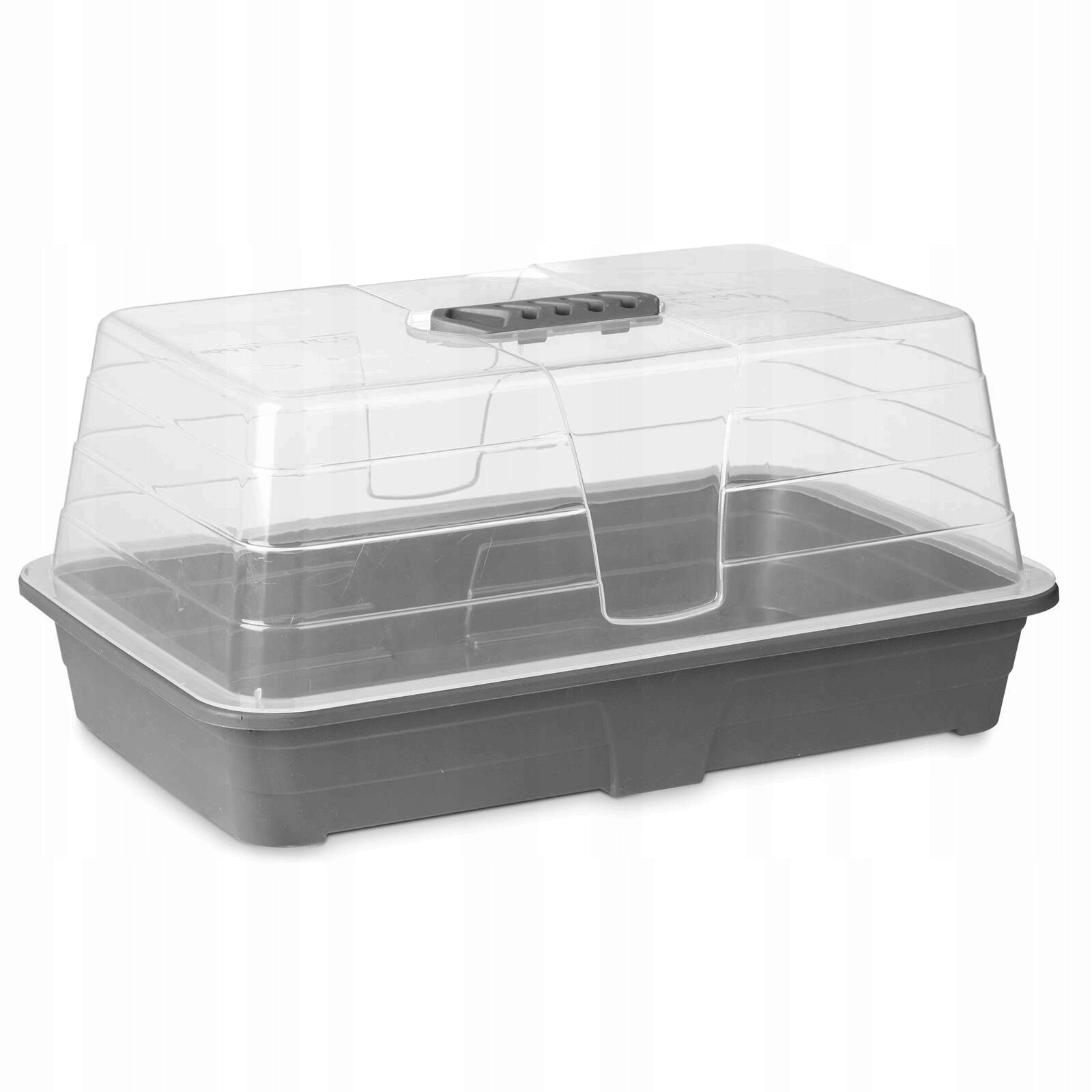 MINI GREENHOUSE, PLASTIC, HOUSEHOLD SEEDLING, 24 x 38,4 x 18 CM, IBERGARDEN
