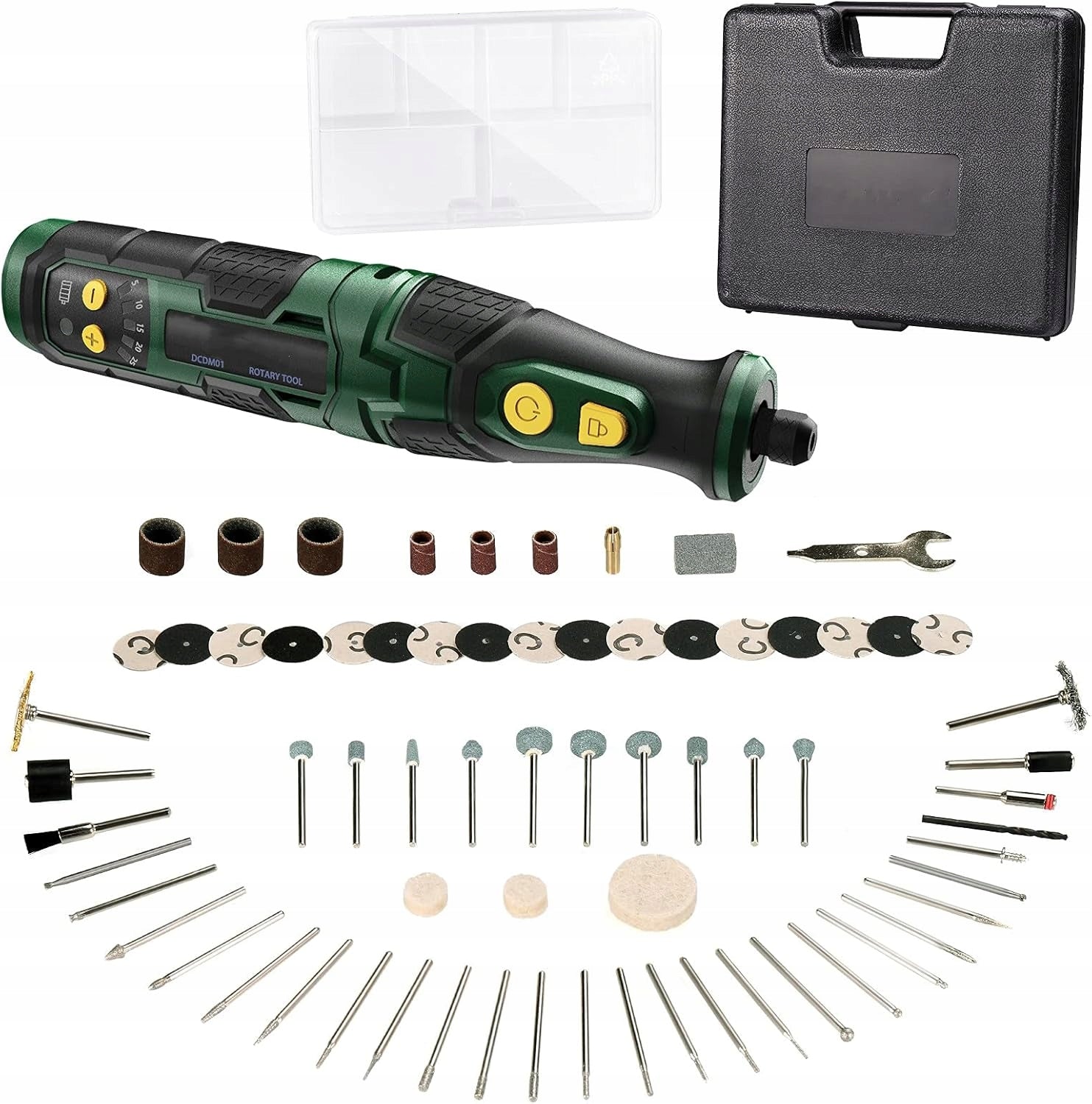 MINI GRINDER 7,2V CORDLESS 5 SPEED 70 EL. Multi-grinder LED