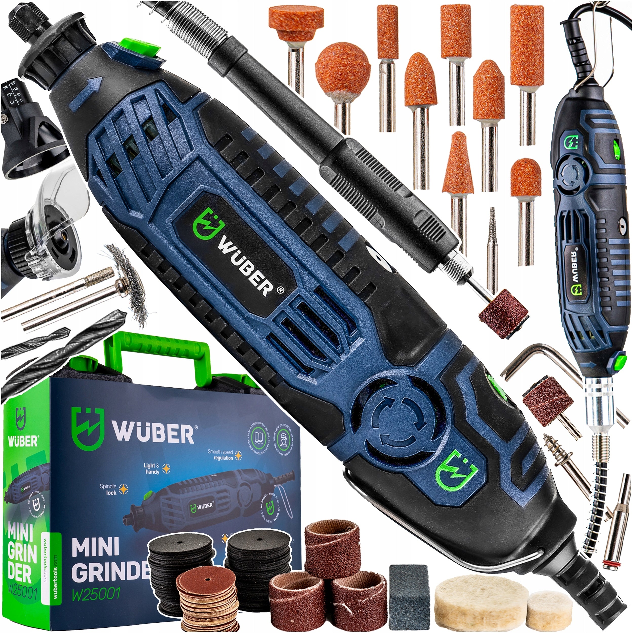 MINI GRINDER MULTIFUNCTION MILLING MACHINE + STAND + ACCESSORIES SET XXL