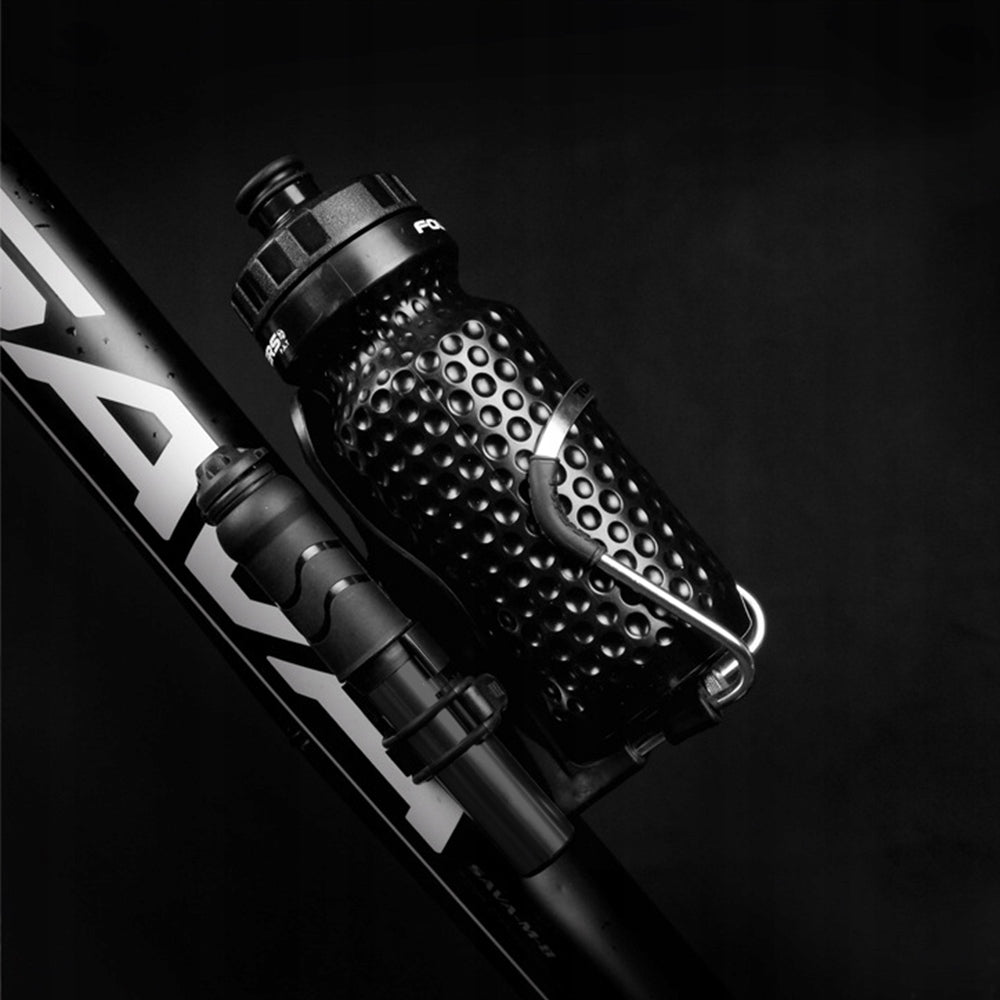 MINI HAND BICYCLE PUMP WITH FRAME HOLDER FOR PUMPING THE BIKE ADAPTER Model black
