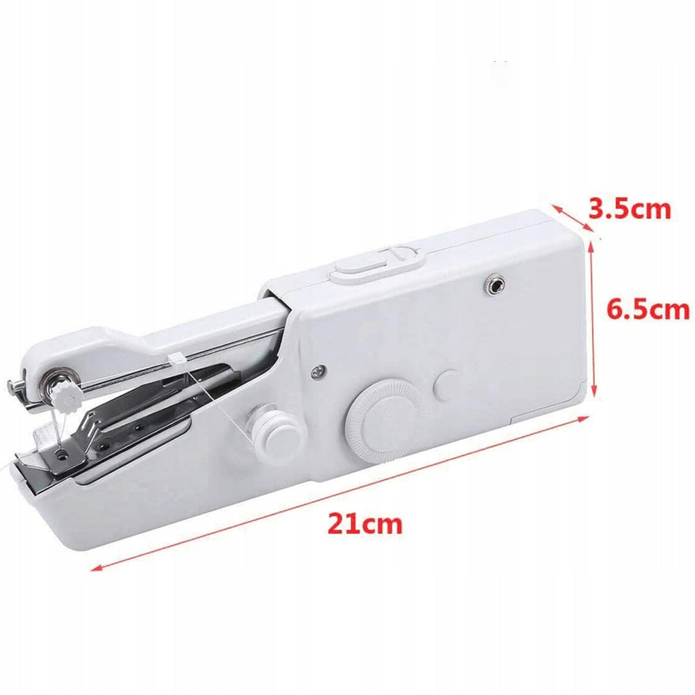 MINI HAND PORTABLE SEWING MACHINE + TAILOR'S KIT Threads Needles Packaging status original