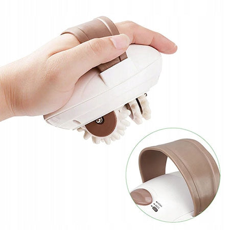 MINI HANDHELD LEG MASSAGER FOR IMPROVED ABDOMINAL SLIMMING CIRCULATION Model Profesjonalny masażer antycellulitowy ręczny