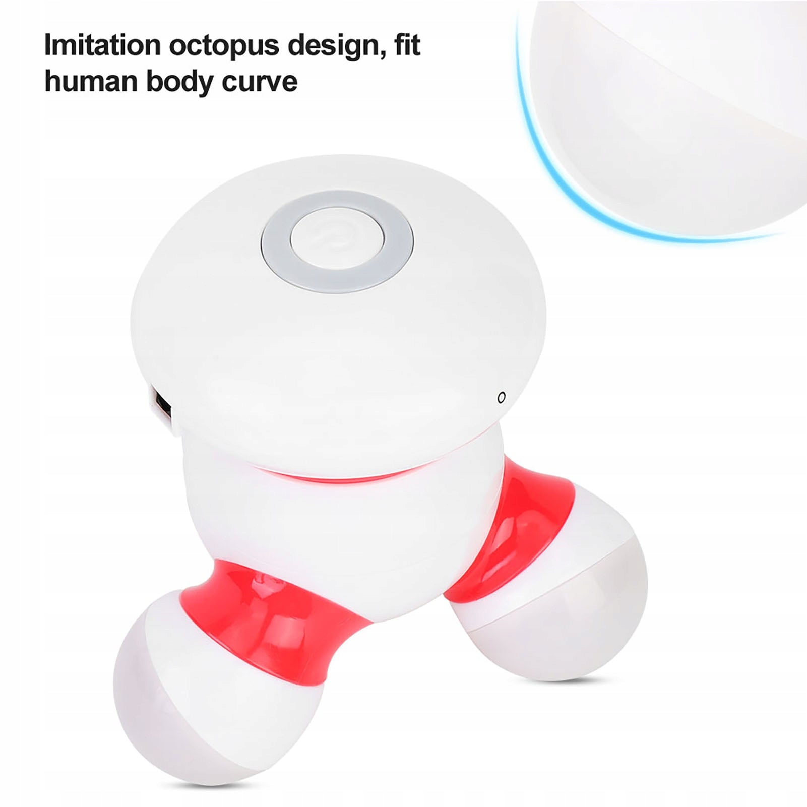 MINI MASSAGE POWERFUL USB MASS MASSAGER WITH LED Manufacturer code JM26117