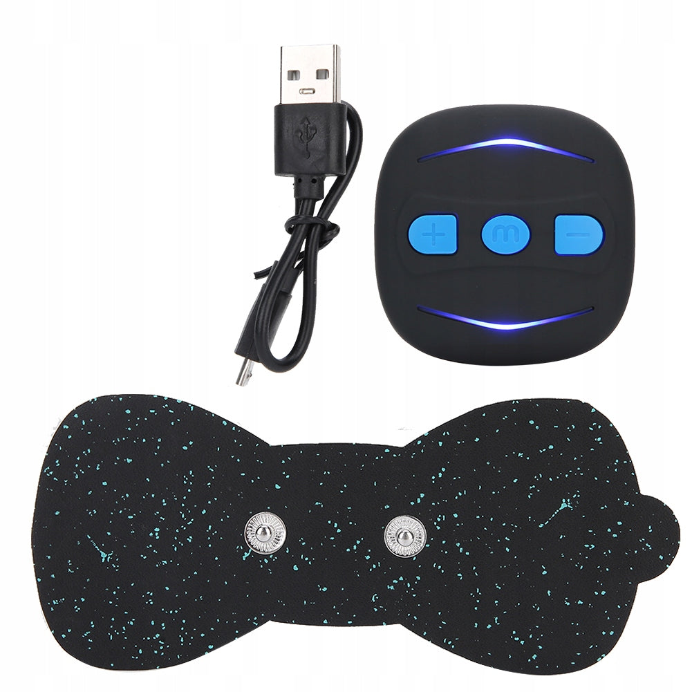 MINI MASSAGER ELECTROSTIMULATOR NECK BODY MUSCLES EMS Color black