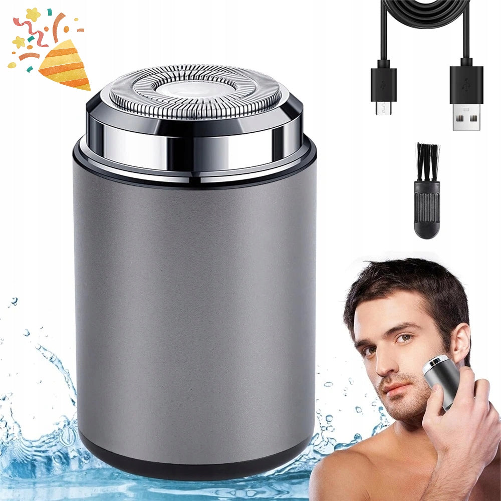 MINI PORTABLE ELECTRIC SHAVER WITHOUT GETTING FACIAL HAIR STUCK IN THE APPARATUS