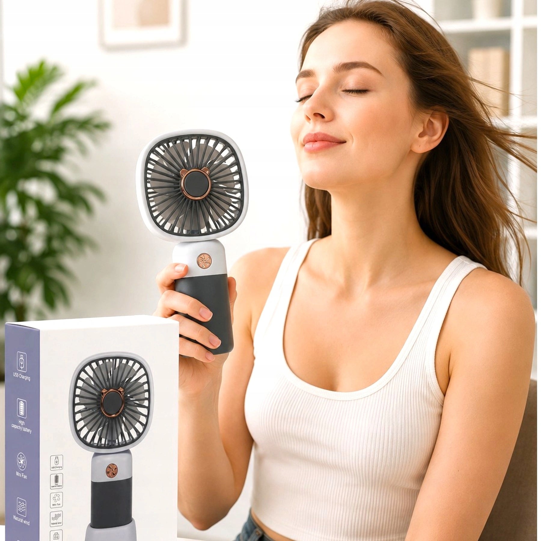 MINI PORTABLE FAN HANDHELD USB FAN COOLS COMPACT PORTABLE Functions none