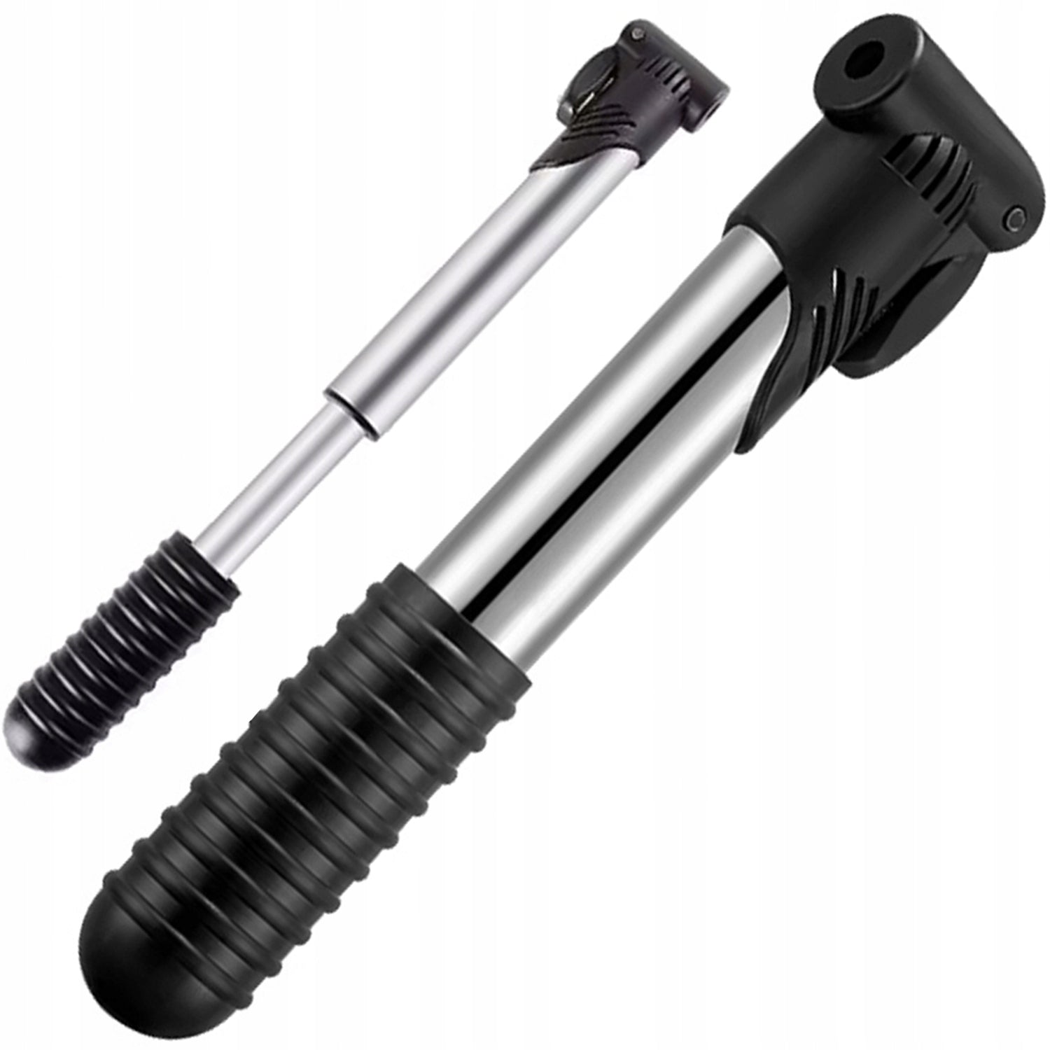MINI PUMP FOR BIKE UNIVERSAL PRESTA DUNLOP AV ALUMINUM MOBILE