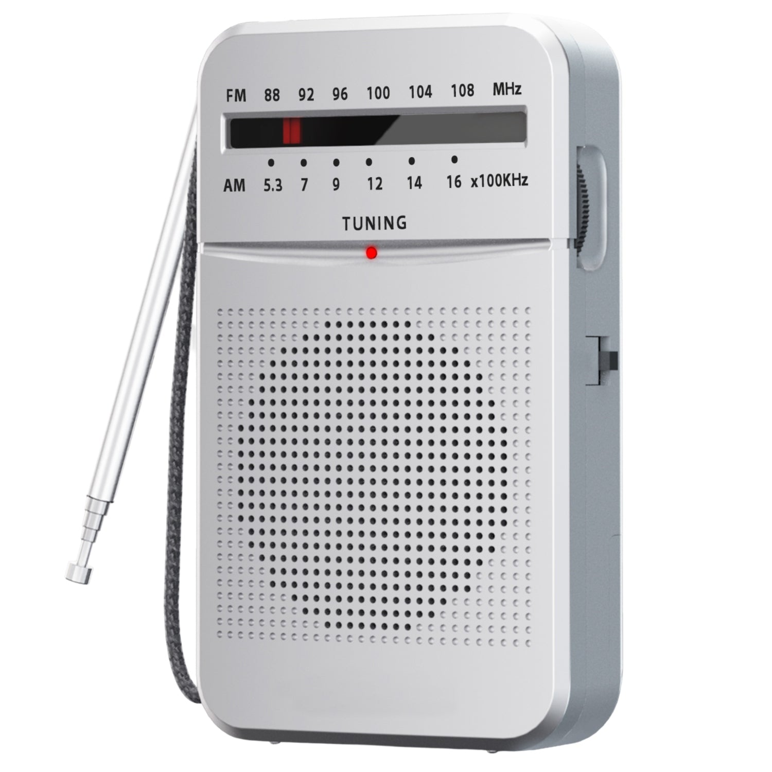 MINI RADIO FM PORTABLE TRAVEL HANDHELD POCKET BATTERY OPERATED Brand LTC