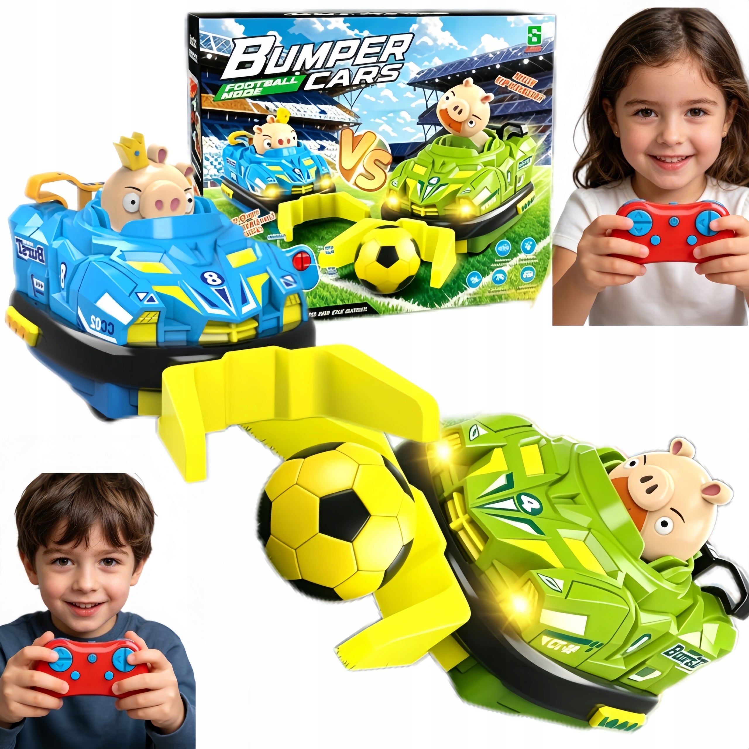 MINI RC CAR REMOTE CONTROLLED Baby Interactive Crash Gift