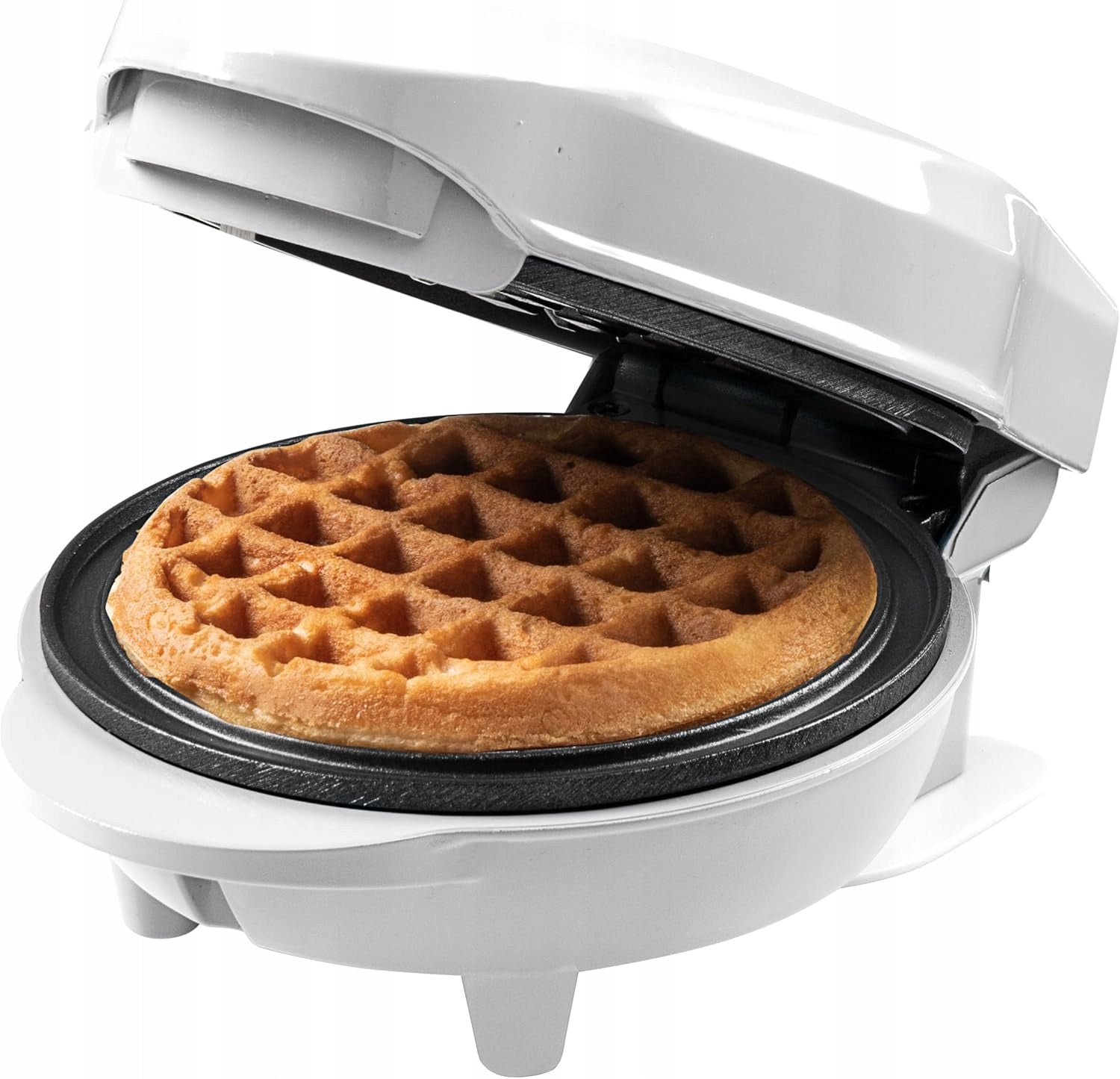 MINI RETRO WAFFLE IRON 550W COATING NON-STICK INDICATOR LIGHT