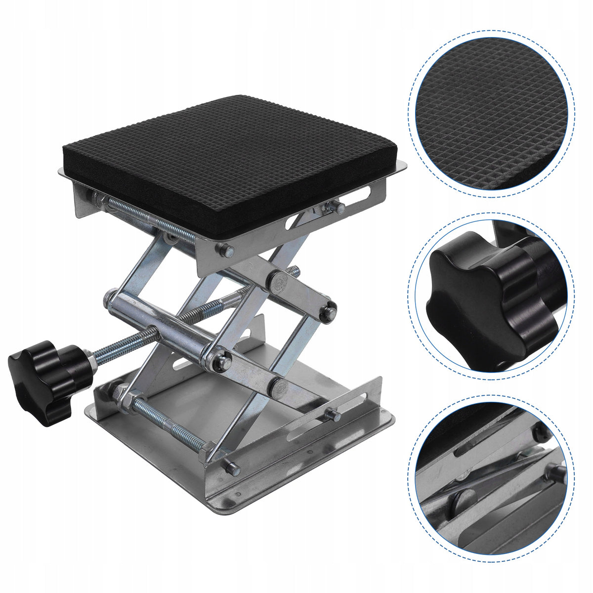 MINI STAND SMALL STAND SCISSOR PLATFORM Product weight with unit packaging 0.1 kg