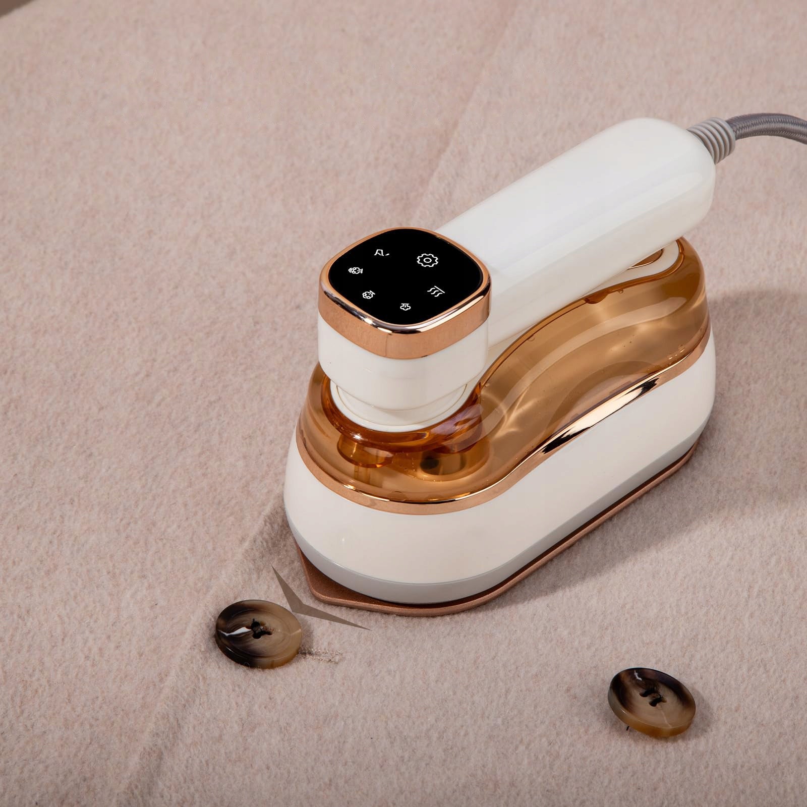 MINI STEAM IRON HANDHELD PORTABLE WIRED TOURIST STEAMER180ML Type handheld