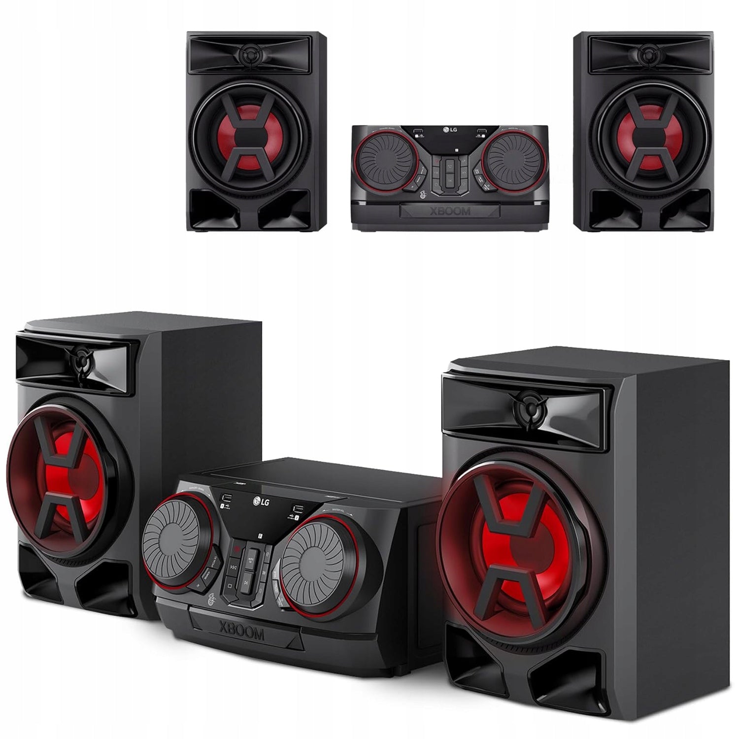 MINI TOWER LG XBOOM CK43N BLUETOOTH HIFI USB AUX
