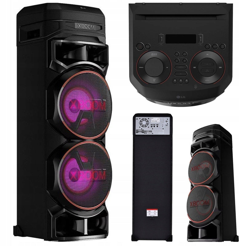 MINI TOWER PORTABLE SPEAKER LG XBOOM RNC9 BLUETOOTH 1000W KARAOKE