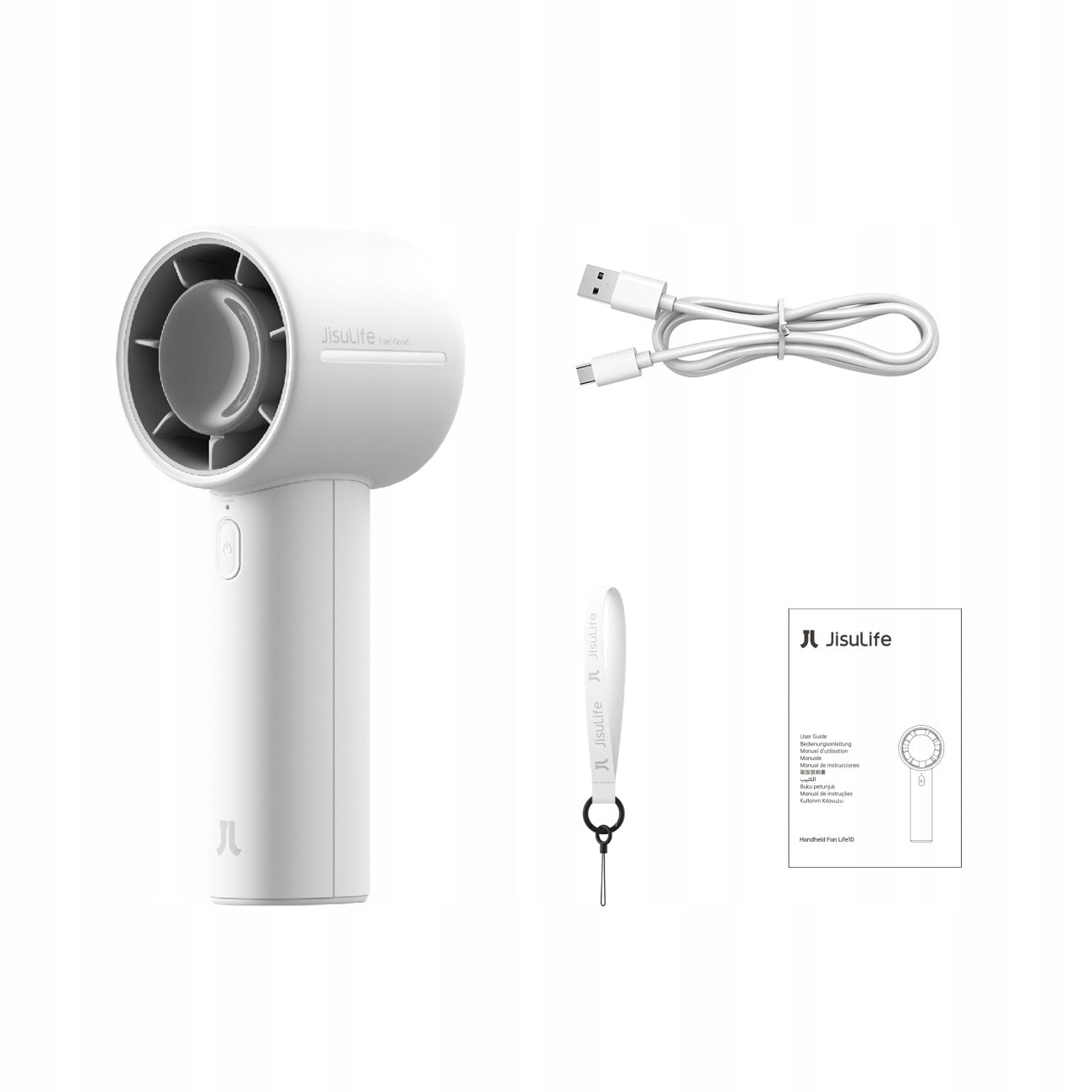 MINI USB 4000mAh FAN 5 AIR SUPPLY MODES + USB-C CABLE AND LANYARD Manufacturer code 6975061536666