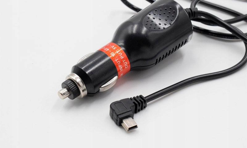 MINI USB CHARGER POWER SUPPLY FOR CAMERA NAVIGATION 3,5M LONG CABLE Packaging status original