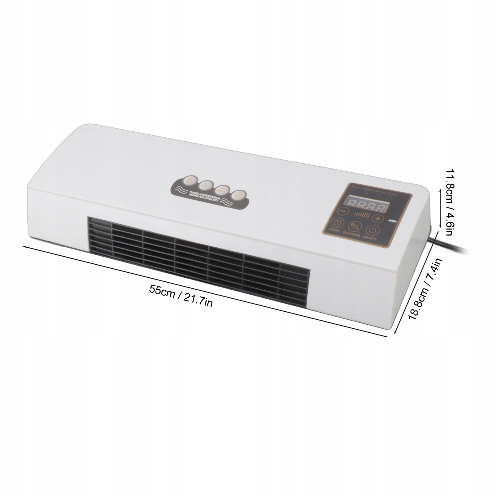 MINI WALL AIR CONDITIONER WITH HEATING FUNCTION 1800W Type not specified