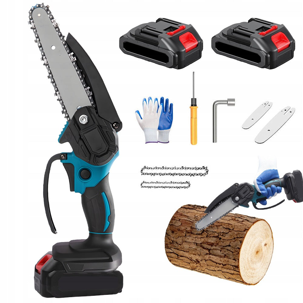 MINIATURE CHAINSAW LIGHTWEIGHT AND EFFICIENT FOR FAST WOOD CUTTING