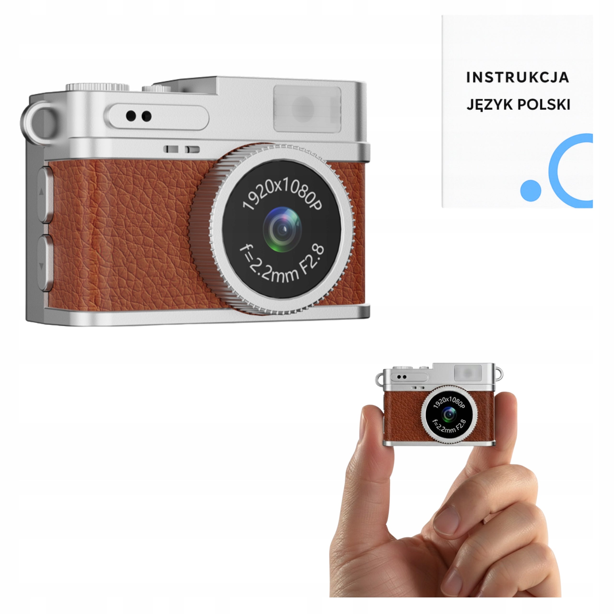 MINIATURE RETRO CAMERA MINI DIGITAL CAMERA RETRO VINTAGE 1920X1080p