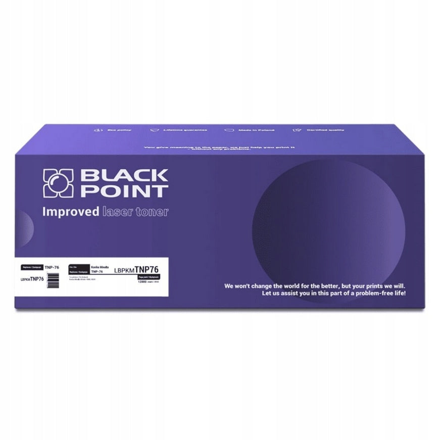 MINOLTA TNP-76 BLACKPOINT Toner (12,000 pages)