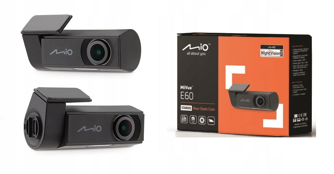 MIO MiVue E60 HÁTSÓ KAMERA MiVue 935W és 955W VIDEÓRÖGZÍTŐKHÖZ