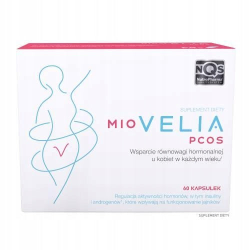 MIOVELIA PCOS, ovulation, hormones 60 capsules