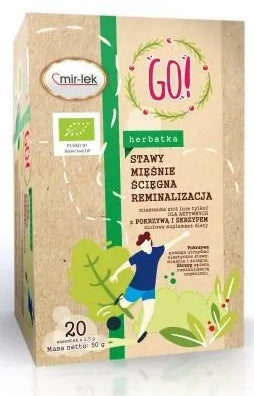MIR-LEK GO! JOINTS TENDON MUSCLES REMINERALIZATION of herbs 20sachets 50G