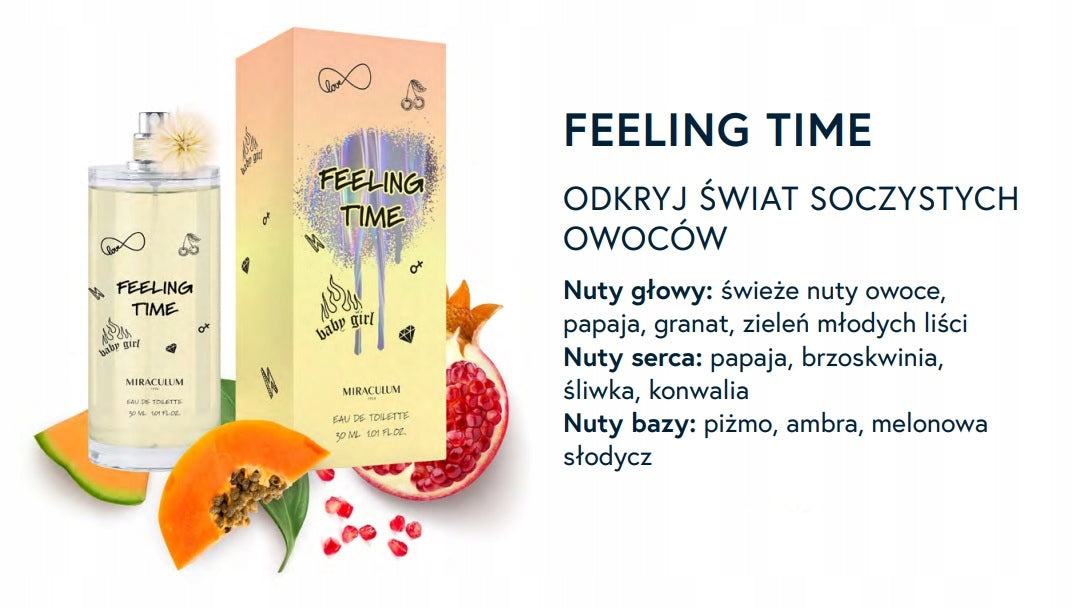 MIRACULUM Eau de toilette Feeling Time 30ml Brand Miraculum