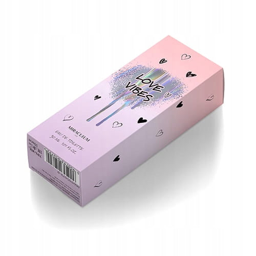 MIRACULUM Eau de toilette Love Vibes 30ml Packaging status original