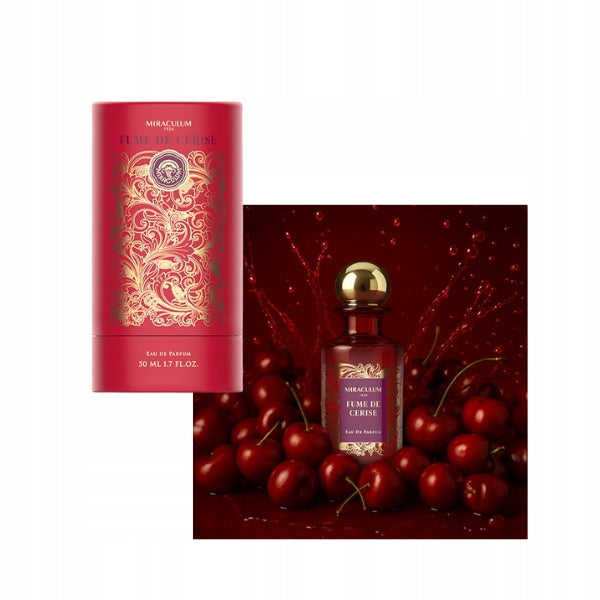 MIRACULUM Infini Rouge Eau de Parfum for Women FUME DE CERISE 50 ml Brand Miraculum