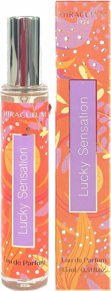 MIRACULUM perfume LUCKY SENSATION 15ML EDP EAU DE PARFUM FOR WOMEN