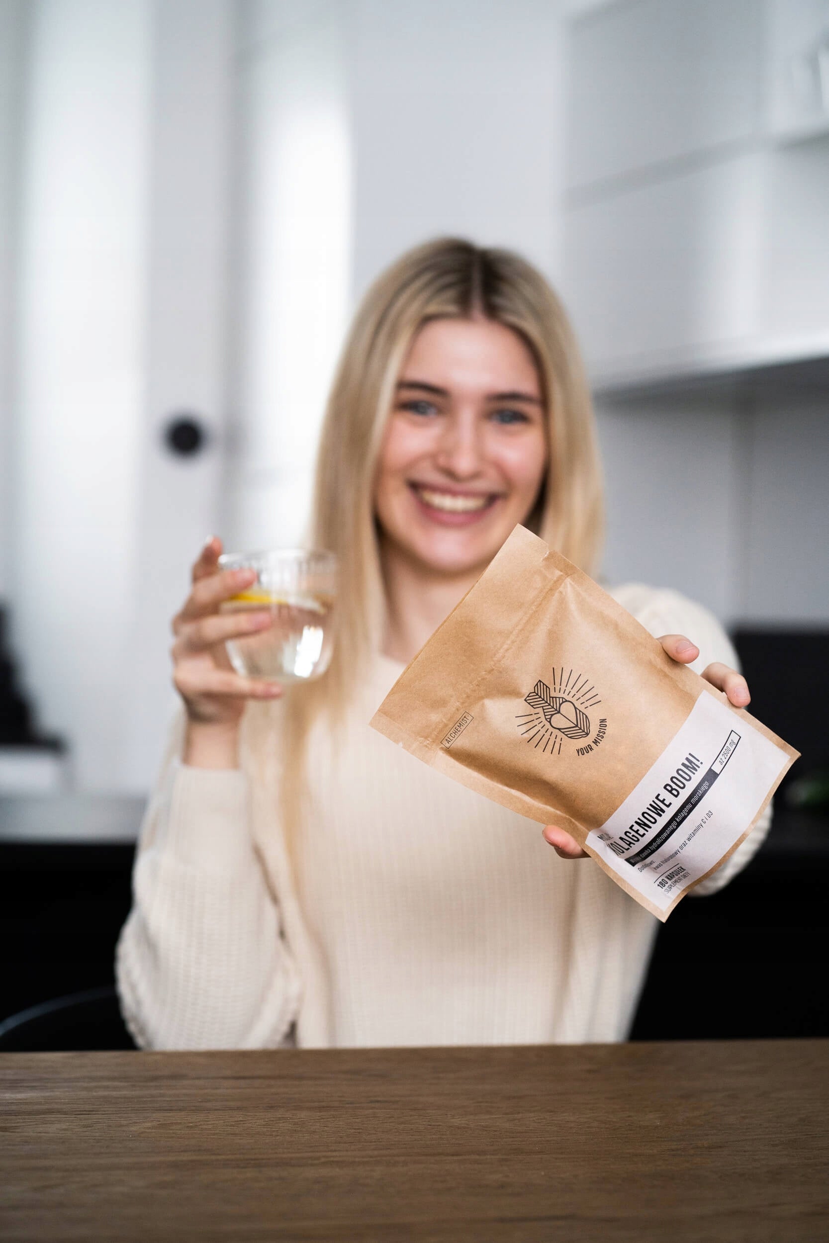 MISSION: Collagen BOOM! 2500 mg collagen 180 kaps Alchemist Manufacturer code misja-kolagenowe-boom