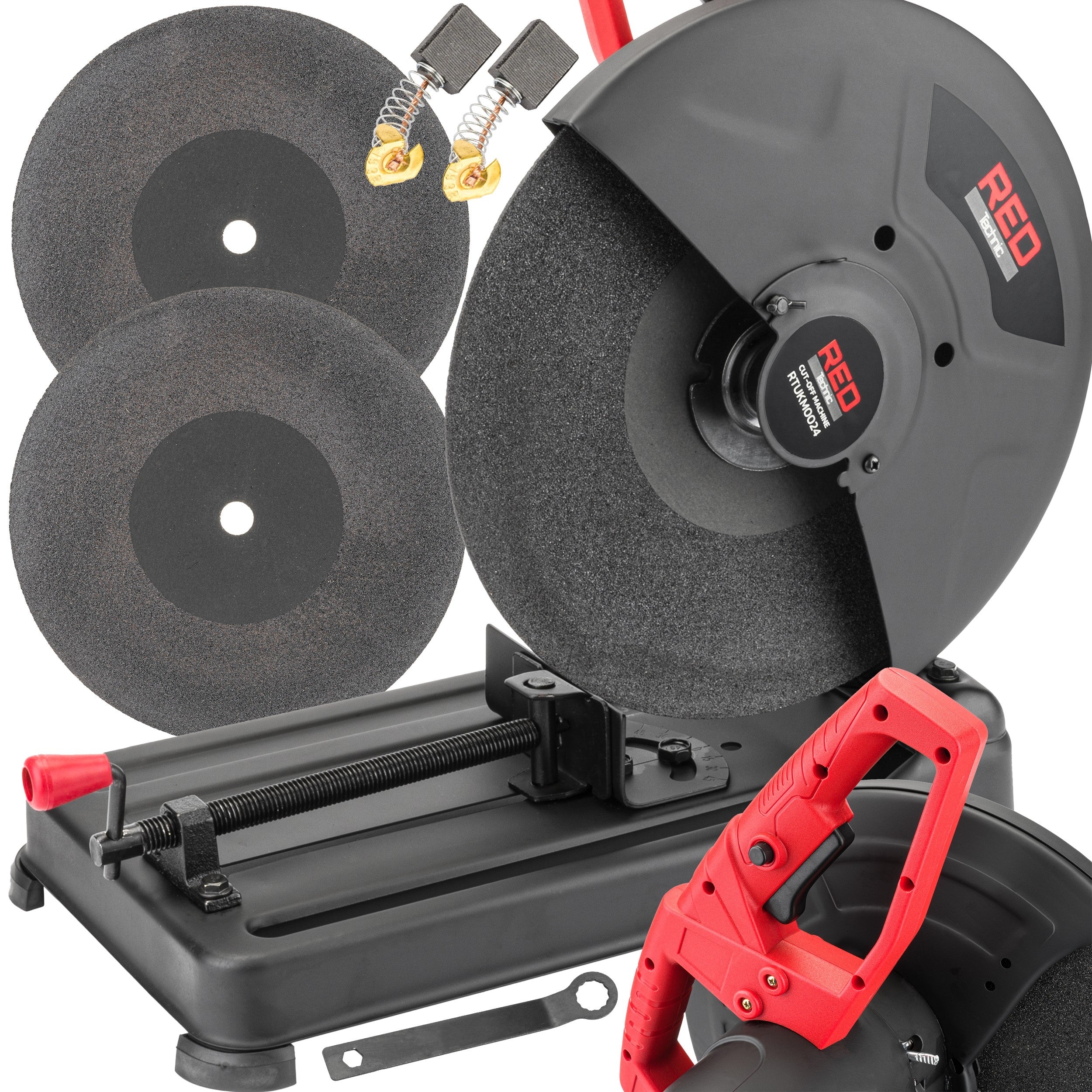 MITER SAW 355mm METAL CUTTER STRONG 3500W +2x DISC