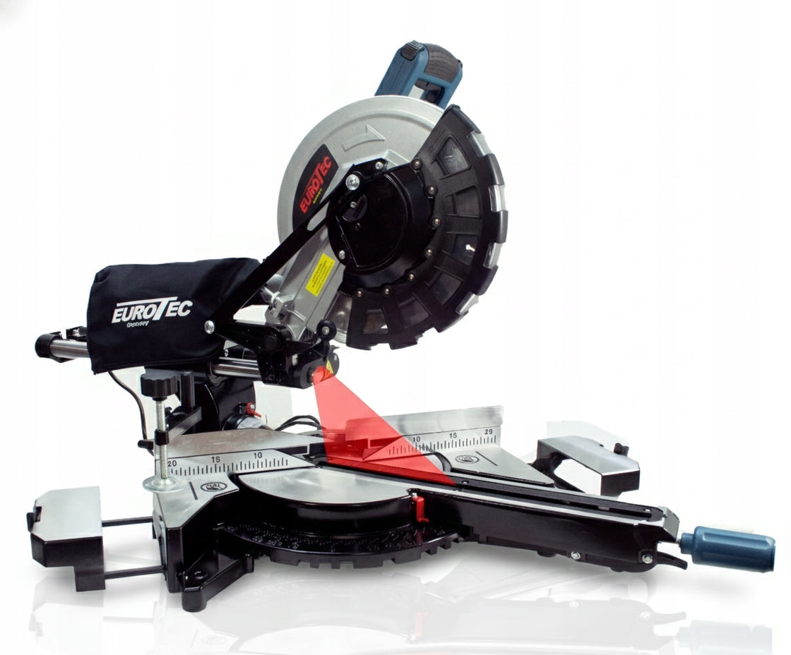 MITER SAW WITH FEED FOR WOOD +LASER +DISC 255mm 40T 3150W Manufacturer code EUMS-3150