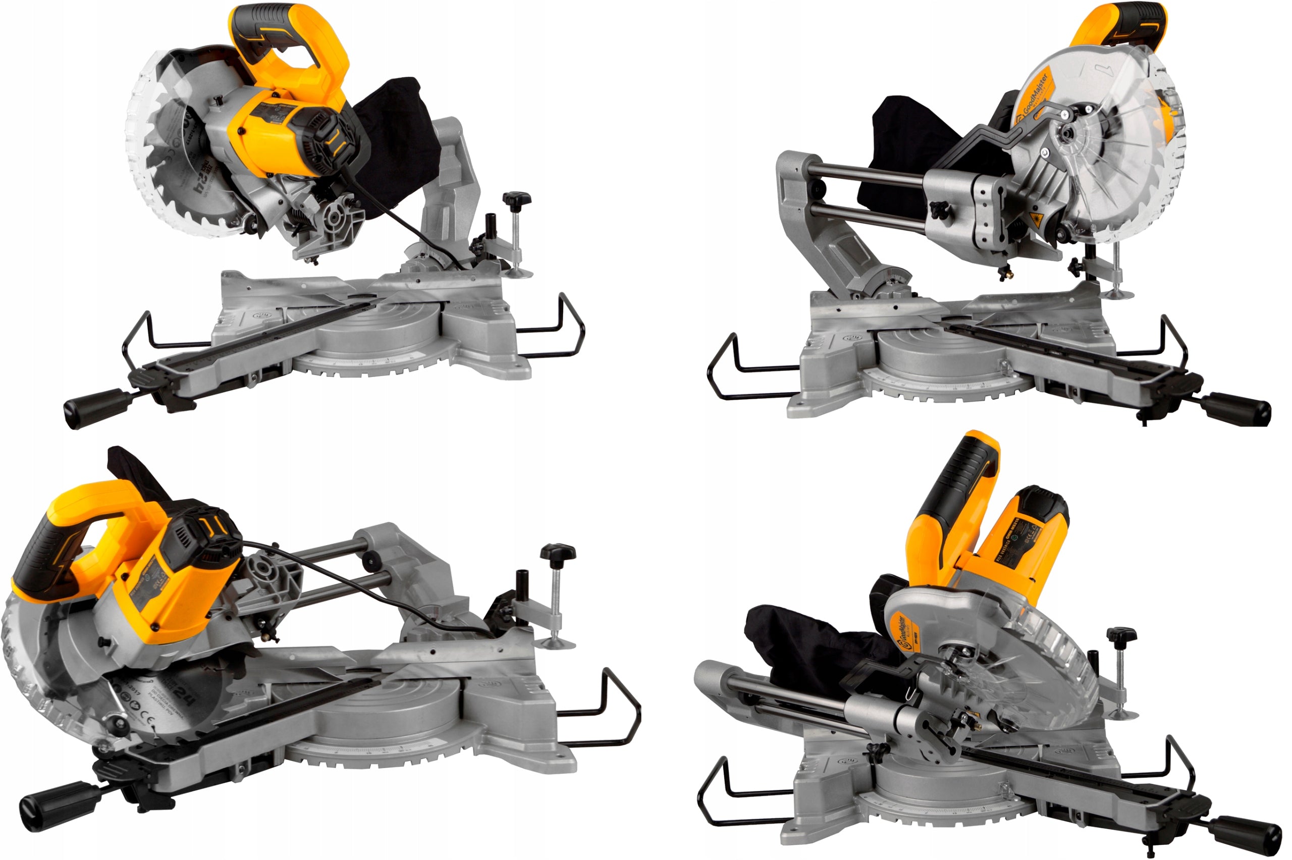 MITER SAW WITH FEED Laser BEVEL SAW Cap 1500W 216mm GMM-MS216 Series GMM PRO