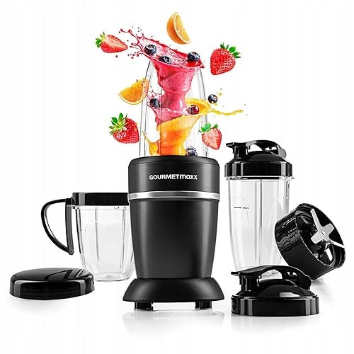 MIXER BLENDER 1000W SMOOTHIE MAKER SET OF 3 TAKEAWAY CUPS