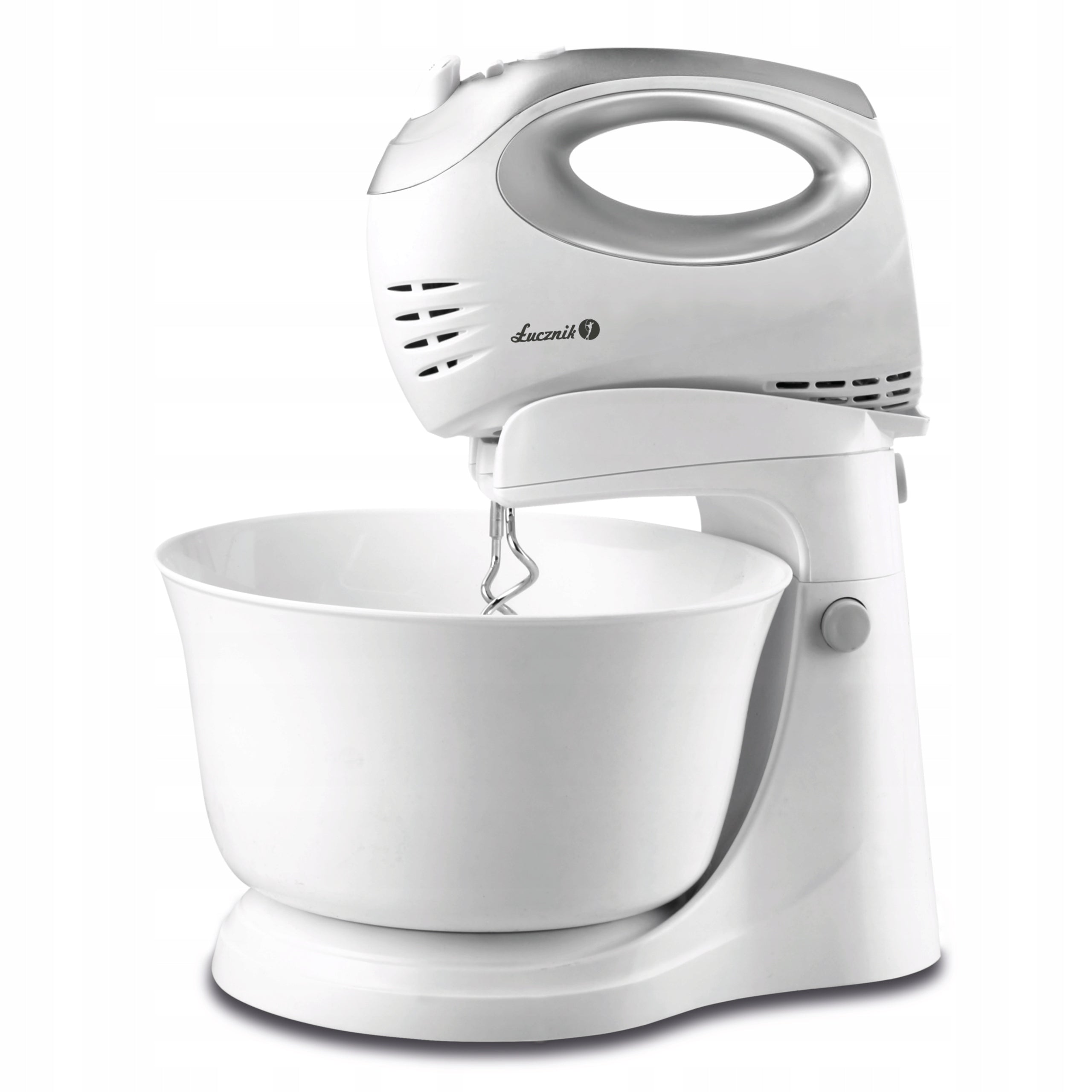 MIXER WITH ROTARY BOWL FOOD PROCESSOR POWERFUL 300W TURBO MODE ŁUCZNIK Brand Łucznik